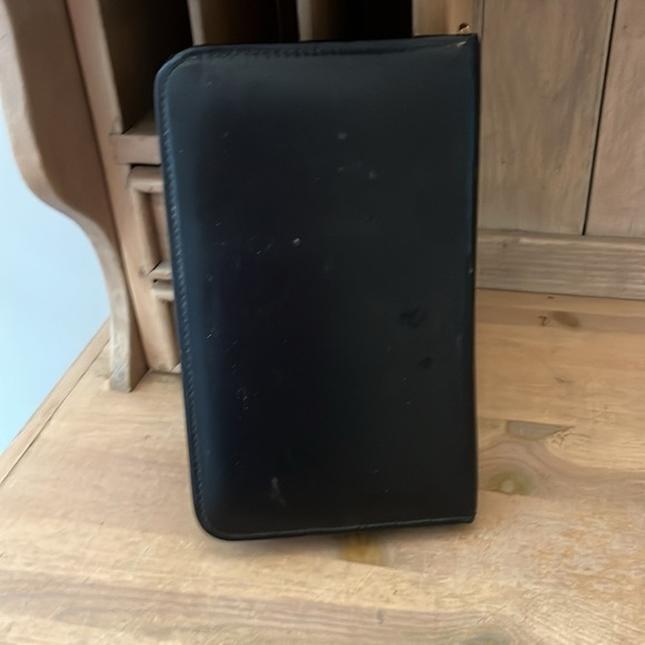 Vintage Men’s Grooming Toiletry Set Kit Top Grain Cowhide Metal Containers - Picture 9 of 11